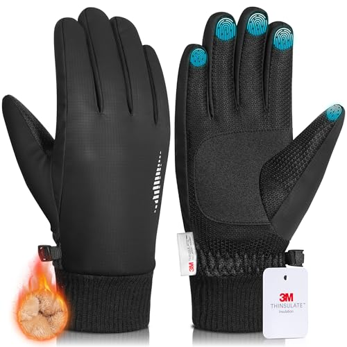 rivmount Winter Gloves 3M Warm Cold Weather Ski Snow Women,