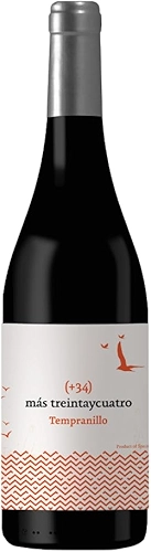 Vinho Tinto Espanhol Más 34 Tempranillo 750ml