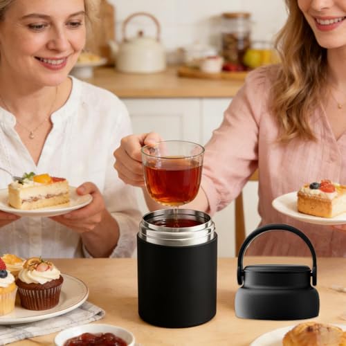Termo para comida de 600ml de acero inoxidable para llevar el almuerzo al trabajo 4