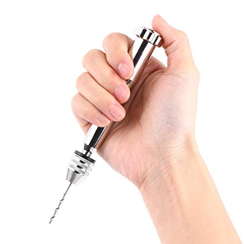 Trapano Manuale Mini Con 25 Punte HSS | Diametri 0.5-3.0 Mm | Mandrino 0.3-3.6 Mm | Per Legno, Plastica, Gomma | Ideale Per Fai Da Te E Hobby - Foto 5