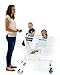 Buggy Bench The Original Shopping Cart Seat Carrier (Mint Green) for Baby, Toddler, Twins, and Triplets (Up to 40 Pounds)