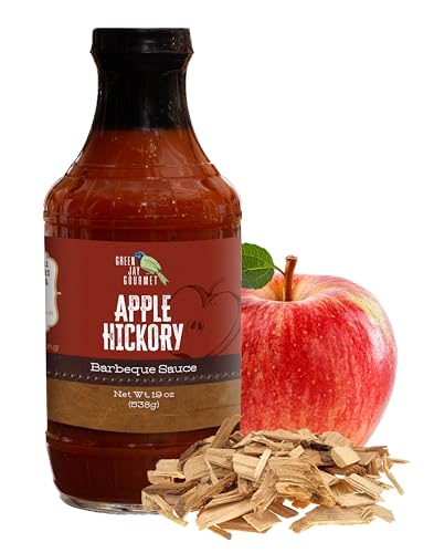 Green Jay Gourmet BBQ Sauce - Apple Hickory - All-Natural