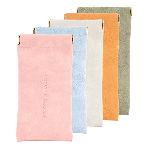 Lot de 3 étuis à lunettes Vemiss pochette souple et portable au quotidien