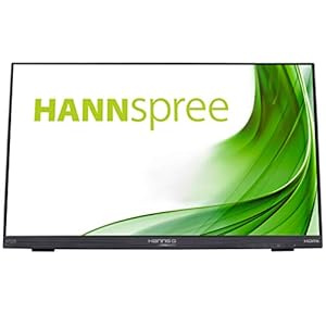 HANNspree HT225HPB 1080p Full HD 21.5 Inch Anti Glare HS-IPS Touch Screen Monitor with HDMI, DisplayPort Connectivity…