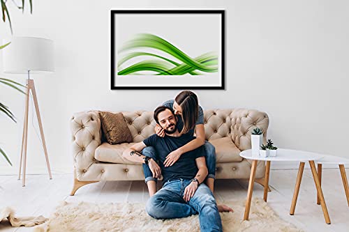 Affiche avec cadre salon cuisine pour moderniser un mur vide