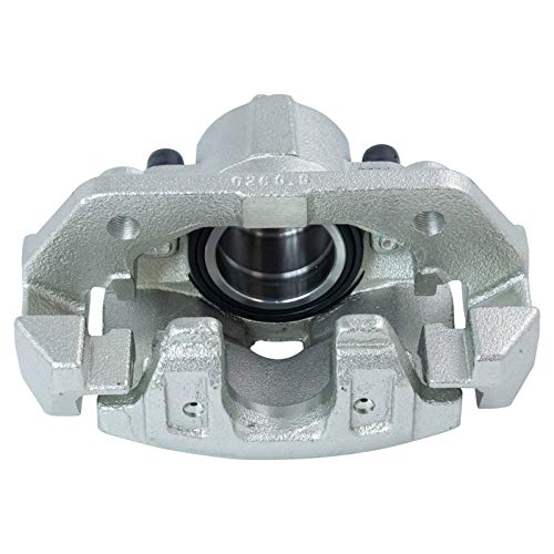 Image of TRQ Front Brake Caliper Set Brake Hose Compatible with 2001-2007 Ford Escape 2001-2006 Mazda Tribute 2005-2007 Mercury Mariner