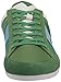 Lacoste Men's Chaymon Sneaker, Green/Blue, 13.5