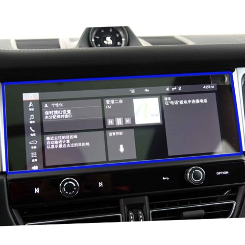Protection écran Porsche Macan 2022 2023 anti-rayures en verre trempé LCD