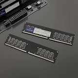 Timetec Premium zestaw 32 GB (2 x 16 GB) DDR4 3200 MHz (lub 2933 MHz lub 2666 MHz) PC4-25600 CL22 1,2 V bez ECC niebuforowany 2Rx8 Dual Rank 288-pinowy UDIMM komputer stacjonarny pamięć RAM moduł