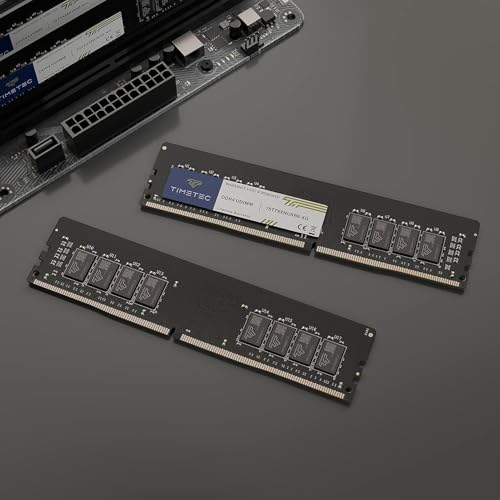 Image of Timetec Elite 32GB KIT (2x16GB) DDR4 3200MHz (PC4-3200AA) PC4-25600 UDIMM Desktop RAM - 288-Pin 1.2V CL22 Non-ECC Unbuffered DIMM Memory Module Upgrade