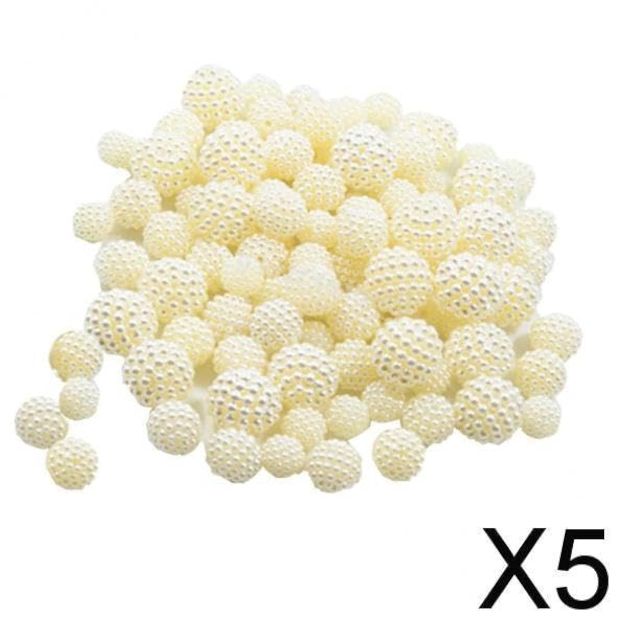 Bayberry Round Loose Spacer Beads for Jewelry Making, 100 Pieces