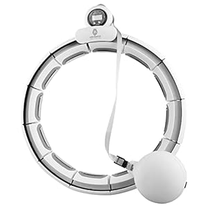 Lion Hearted Fitness Smart Exercise Hoola Hoop for Weight Loss – 2022 Upgraded Design – Track Calories and Reps – Fits…