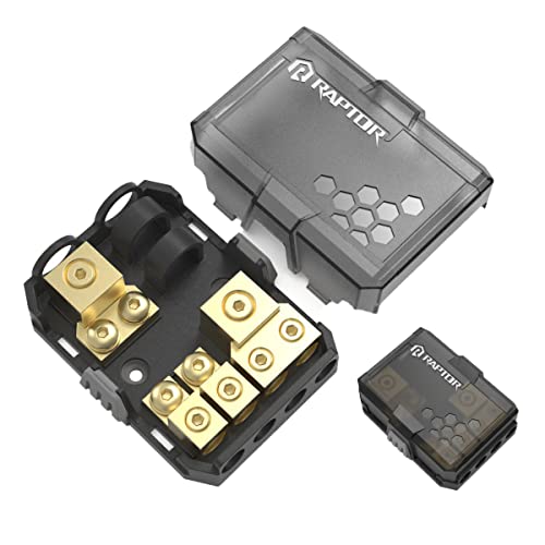 RAPTOR BY METRA ELECTRONICS PRO SERIES MANL FUSED 2-WAY ALL-IN-ONE DISTRIBUTION BLOCK - RMANLD