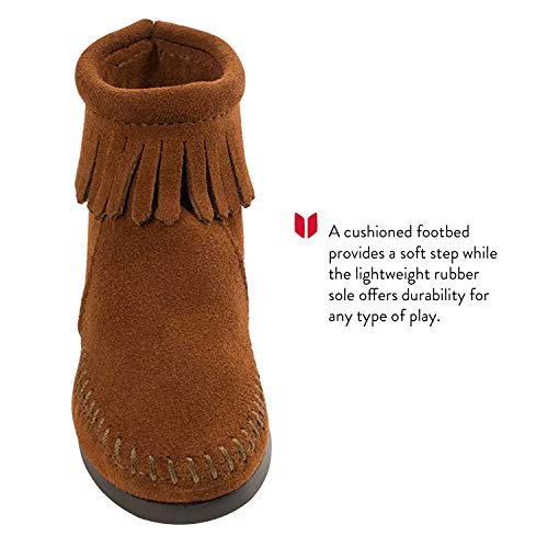 Minnetonka Back Zipper Boot (Toddler/Little Kid/Big Kid)3