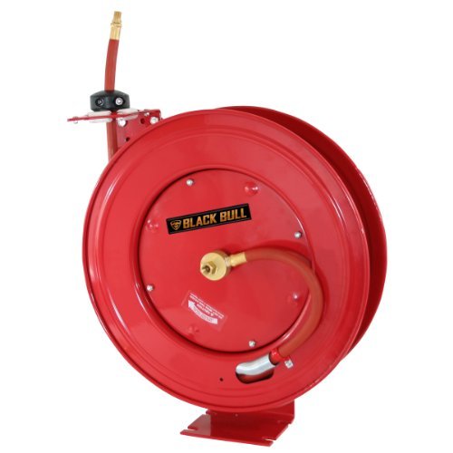 Black Bull AHAR50 50-Feet Retractable Air Hose Reel with Auto Rewind by Black Bull