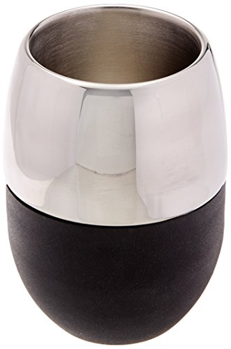 🔥 Hot Deals Cork Pops Silver Tone Stainless Steel Beverage Cup Barware Accessory