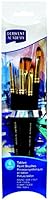 DERWENT(R) R310360 Academy TAKLON Paint Brush, Set Large 6PK
