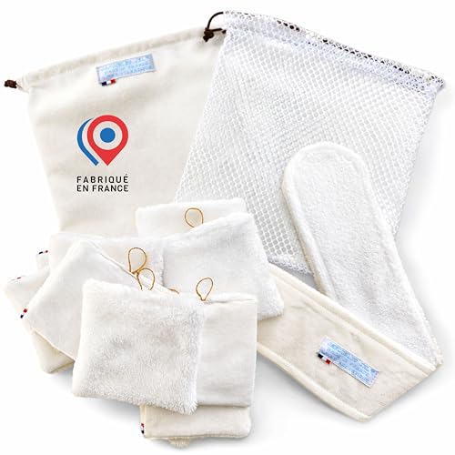Disques démaquillants bambou pour une routine visage zéro déchet au quotidien