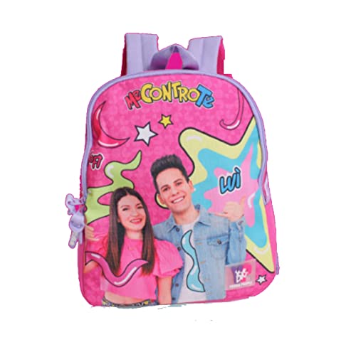 ZAINETTO PER BAMBINE ME CONTRO TE - basic per asilo - PRODOTTO UFFICIALE COLORE FUXIA E VIOLA