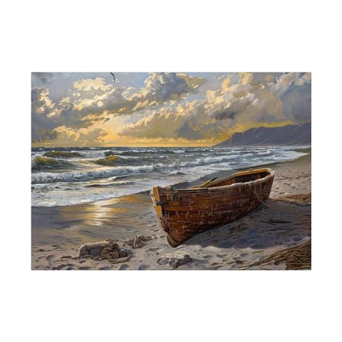 Affiche toile d'art mural paysage 80x120cm peinture decorative salon chambre