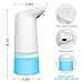 Automatic Touchless Soap Dispenser 400ML - 14 OZ Liquid Dispenser IP65 Waterproof Electric Soap Dispenser for Kids,Adults, Kitchen (White)