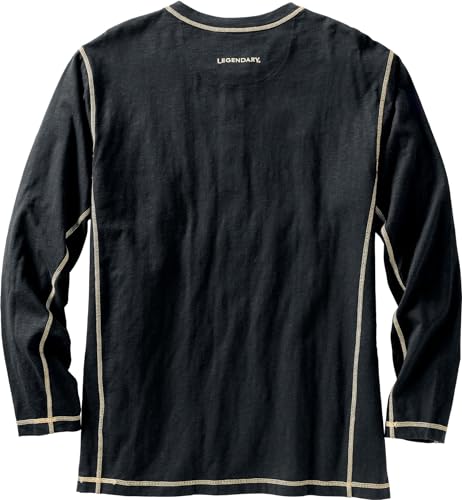 Legendary Whitetails Men's Maverick Slub Henley Shirt Henley Shirt (Pack of 1)
