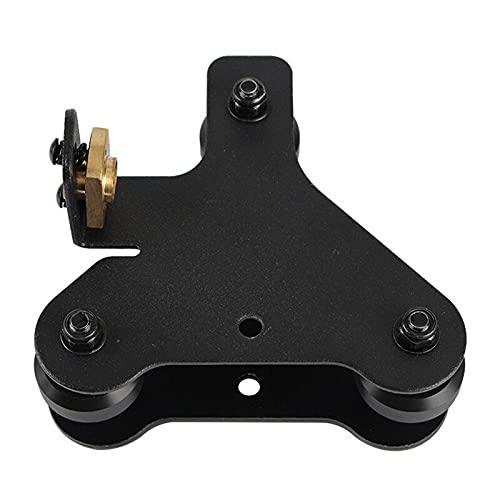 Lysee 3D Printer Parts & Accessories - 1Pcs 3D Printer Parts X Axis Motor Mount Bracket X-Axis Front/Back Motor Mount Plate with Wheels T Nut for Cr-10 S4/S5 - (Color: The Right Shaft)