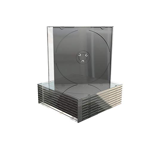 Vision Media - 100 custodie sottili per CD/DVD
