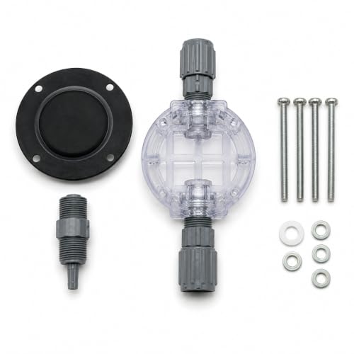 Pulsafeeder KX100-AAAA Pump Repair Kit, Chem-Tech, Includes Head, Diaphragm, Suction And Discharge Valves, Screws And Washers