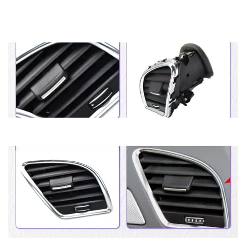 Rejilla de ventilación izquierda para el tablero frontal de modelos A4L y A5 de 2009 a 2016 6