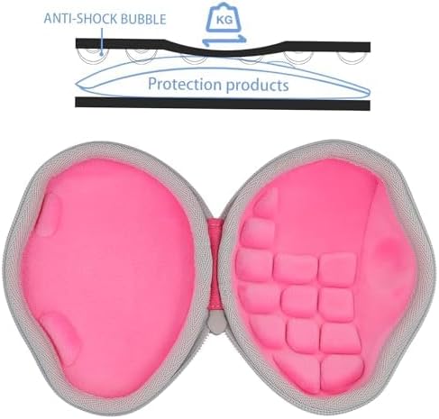 co2CREA Hard Case Replacement for Logitech MX Ergo / Ergo M575 Wireless Trackball Mouse (Pink Case) - Image 5