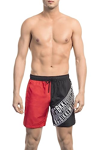 Swimwear XXL Bikkembergs red maillot de bain confortable en polyester