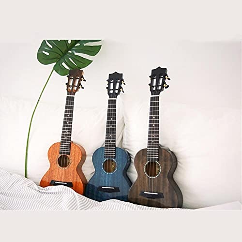 WHYSFX Ukulélé Tenor Concert Solid Mahogany Ukulele 23 / 26inch Blue Ukulele Ukulélé Ukulele Four String Guitar Musical… - Les Beatles, Paul McCartney, John Lennon, RIngo Starr, George Harrison WHYSFX Ukulélé Tenor Concert Solid Mahogany Ukulele 23 / 26inch Blue Ukulele Ukulélé Ukulele Four String Guitar Musical… – Image 6
