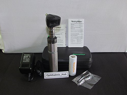 Welch Allyn 3.5v Diagnostic Otoscope Head & Specula with Ni-Cadimum Rechargeable Handle 25020