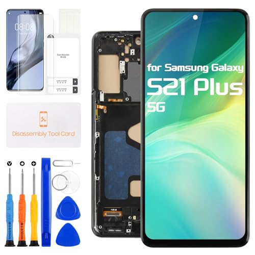 INCELL LCD �f�B�X�v���C Samsung Galaxy S21 Plus 5G �X�N���[�� �����p Samsung S21 Plus 5G LCD �X�N���[�� SM-G996U G996B G996W 6.7�C���` �^�b�`�X�N���[�� �f�W�^�C�U�[