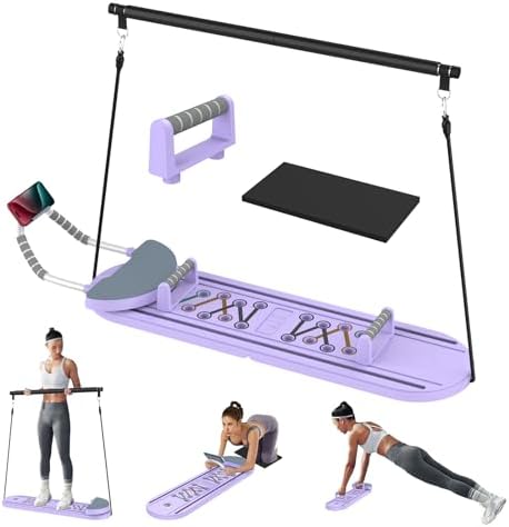 Kit Réformateur de Pilates, 5 in 1 Machine de Réformateur de Pila...