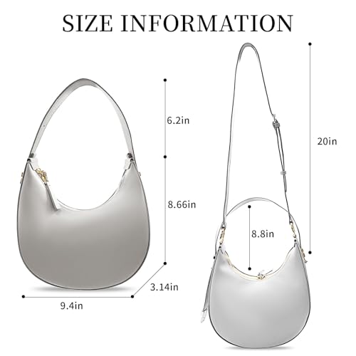Crescent Shoulder Bag Crescent Shoulder Bag Fashion Crescent Shaped Handbag Women Genuine Leather Handbags Hobo Bag4