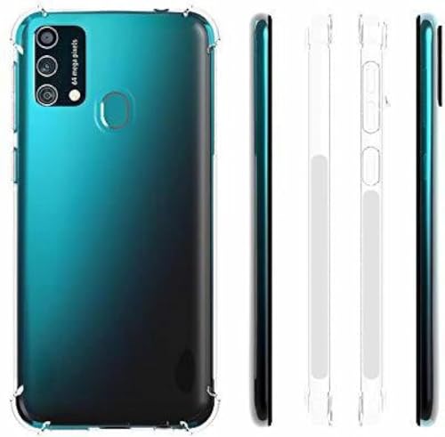 Image of BOXXO Flexible Back Cover for Samsung Galaxy M31 Prime | Back Cover Transparent Clear Shockproof Case Four Corner Protection | Slim Protective Mobile Phone Cover for Samsung Galaxy M31 Prime