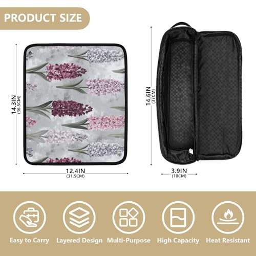 Bolso organizador 2 en 1 para herramientas de cabello miniatura 4