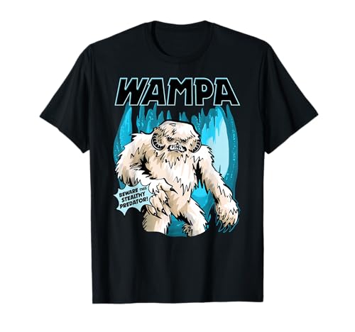 T-shirt Star Wars Wampa haut de coton imprimé geek pour fan de saga science-fiction