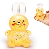ZTATU Bunny Stress Balls for Adults Squishy Toys for Kids (1PCS) Squishy Fidget Toys Sensory Sugar Ball, Party Favors Goodie Bags Stuffers, Stress Relief Sugar Ball (Orange)