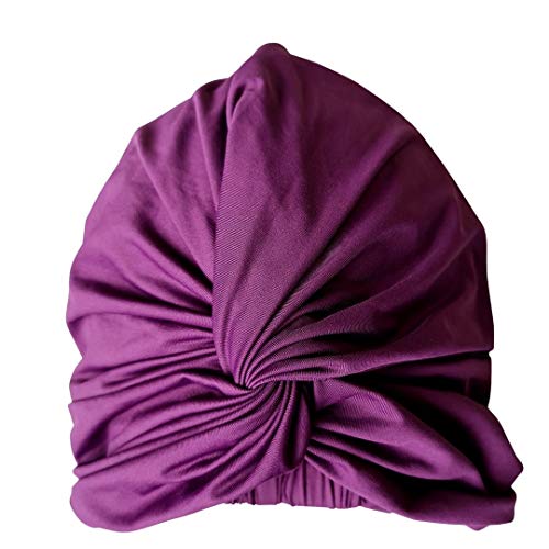 Turbante Fluity Uva Roxo Fashion Protecao UV