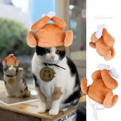 Sombrero Ajustable de Pata de Pavo para Perros miniatura 5