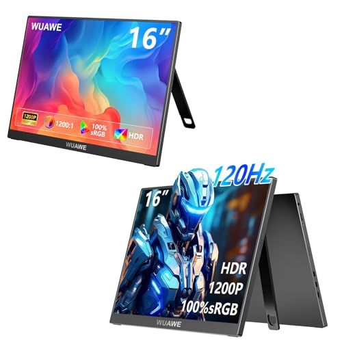 Image of WUAWE 16 inch 1200P 120Hz Portable Monitor