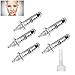 Serveyou 1set/2sets Ampoule Head for Hyaluronic Acid Pen, Plastic Anti-Aging One Time Beauty Disposable Sterile Consumables Ampoule Head (1 Set,5 x Ampoule Head 1 x Taker)