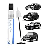 PARTS4EV Mercedes-Benz (メルセデスベンツ)対応 197/9197 オブシディアンブラックメタリック 専用 2-in-1 ペン&ブラシ 純正色完全一致 タッチアップペン キズ・チップ剥げを精密修復