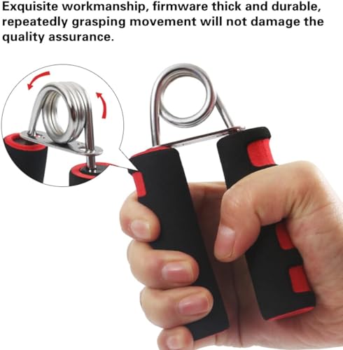 Image of Fitfix Hand Exerciser (V Shape) Hand Grip Strengthener with Foam Handle, Hand Gripper for Men & Women for Gym Workout Hand Exercise Equipment to Use in Home [pack of 1 ps]