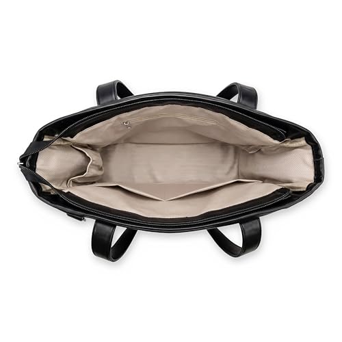Bolso Cruzado Ita Grande Tote con Ventana Clara y Moños miniatura 5