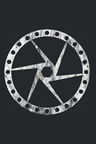 Mountainbike Notizbuch: Mountainbike Bremsscheibe MTB Fahrrad Downhill...