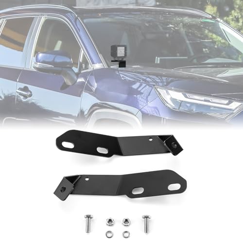 WeiSen Upper Hood Hinge Ditch Light Mount Brackets for Auxiliary Off Road Work Light Pods Compatible with Toyota RAV4 5th Gen 2019-2024 by WeiSen - Used condition - US$30.80